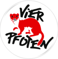 Vier Pfoten Logo Testament spenden